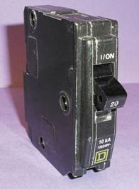 Picture of Genuine Square D Circuit Breaker