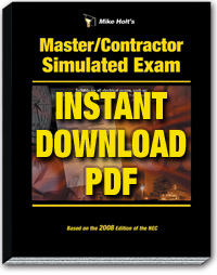 2008 Master Contractor Simulated Exam Download - 08MXPDF