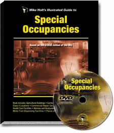 2008 Special Occupancies Article 500 590 DVD - 08NCDVD5