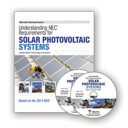 2014 Und the NEC Requirements for Solar PV Systems DVD Course w 100 Question CEU Exam - 14SOLDVDQ100