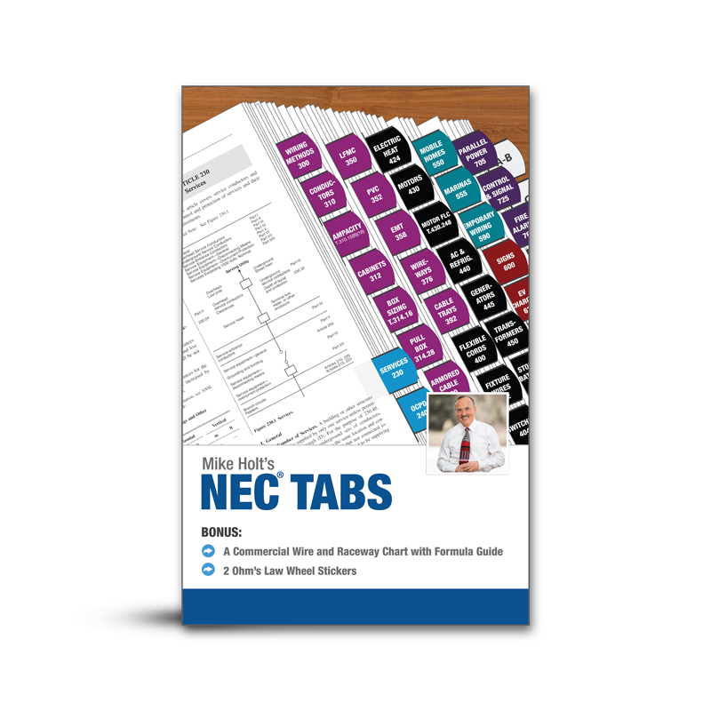 National Electrical Code Tabs - TABB-large