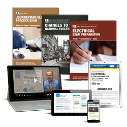 Electricians Exam Preparation Journeyman Intermediate Training Library with DVDs