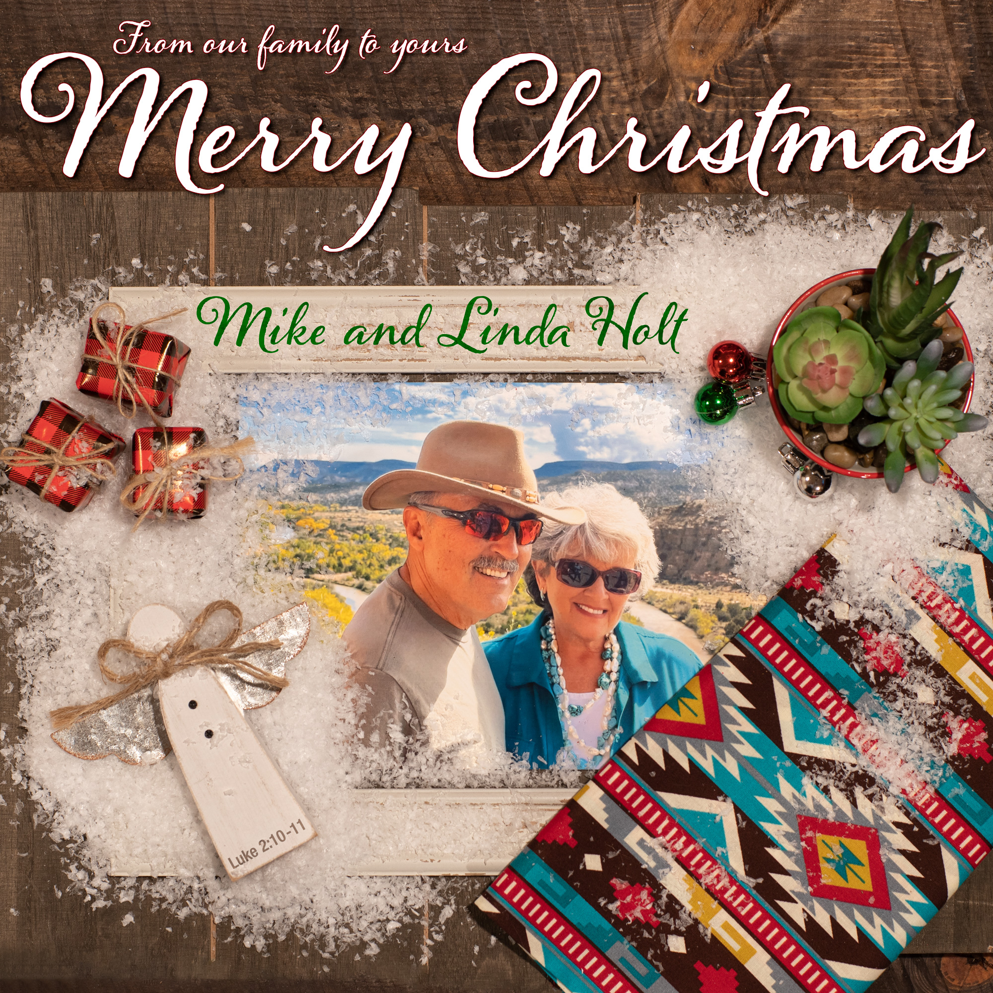 Merry Christmas from Linda and Mike Holt