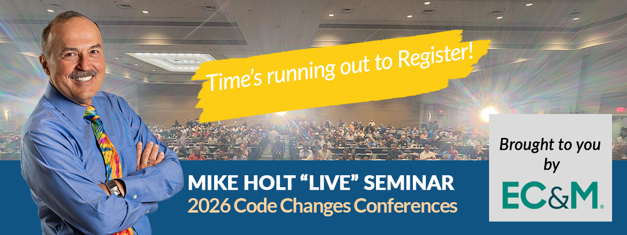 EC&M Code Change Conference | Seattle: Dec 2-3, 2025 | Boston: Jan 13-14, 2026