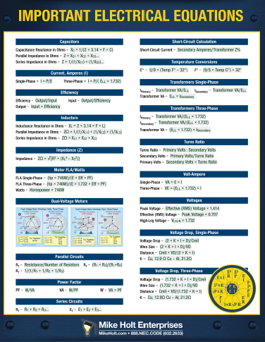 residential electrical load calculations