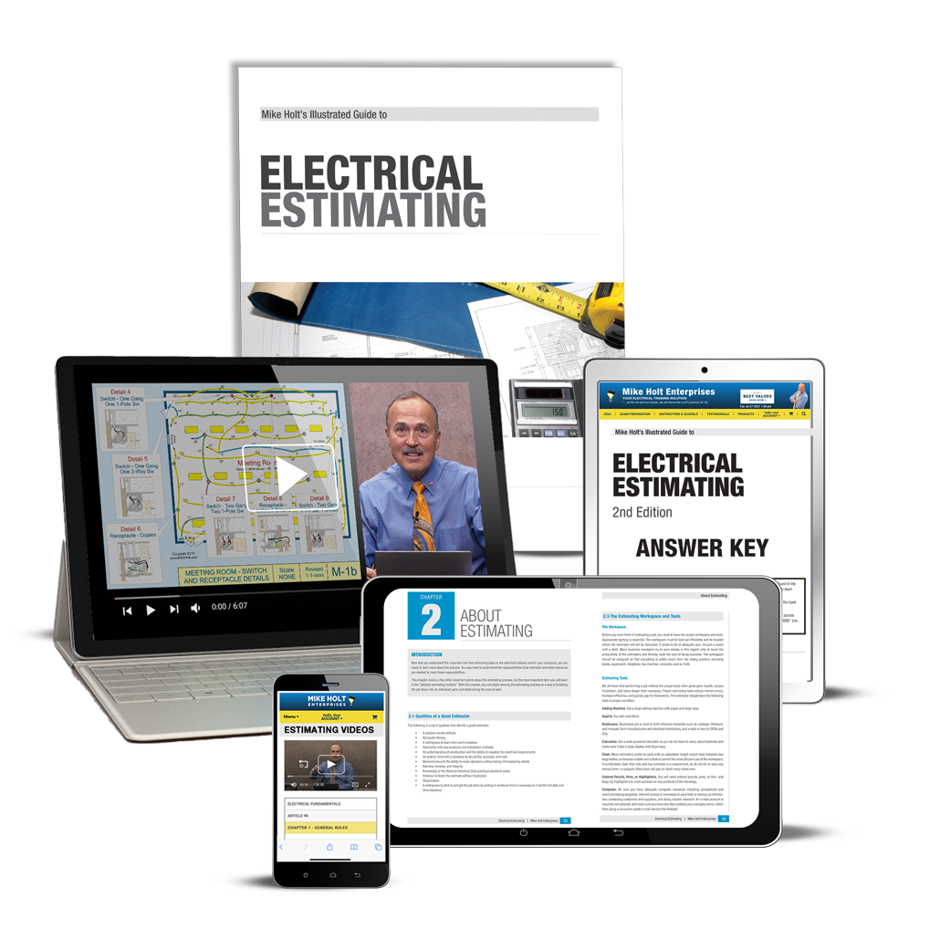 Electricians Electrical Estimating Library with DVDs