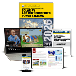 2026 Solar Photovoltaic and Interconnected Power Systems Video Program