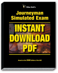 2008 Journeyman Simulated Exam Download - 08JXPDF