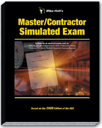 2008 Master Contractor Simulated Exam - 08MX