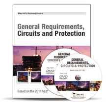 2011 General Requirements Circuits and Protection Articles 90 285 Excluding 250 220 DVD - 11NCDVD1