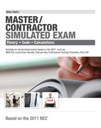 2011 Master Contractor Simulated Exam - 11MX