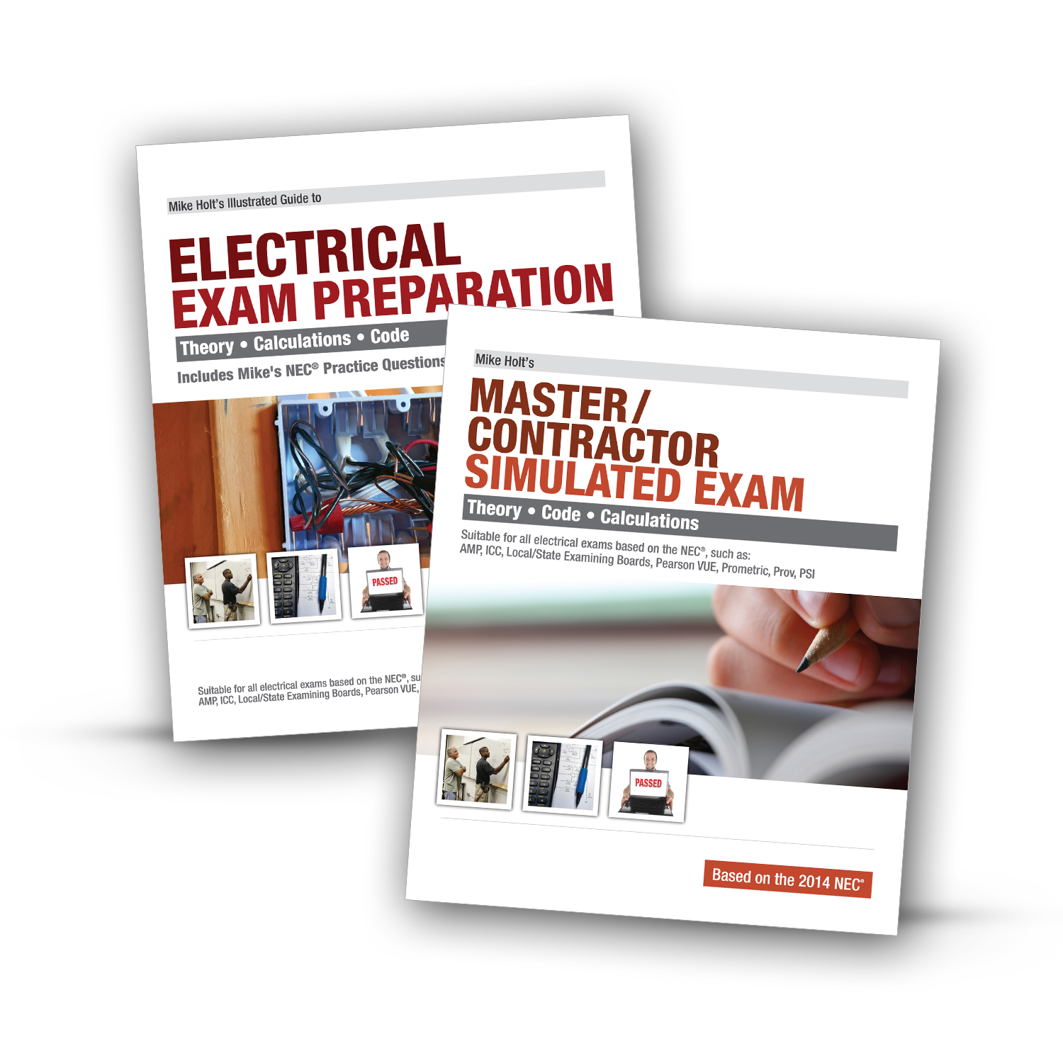 2014 Electrician Exam Preparation Book Master Contractor Simulated Exam - 14EPMX-large