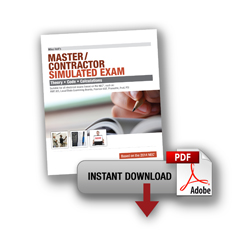 2014 Master Contractor Simulated Exam Download - 14MXPDF