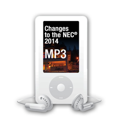 2014 NEC Changes MP3 Audio Download - 14CCMP