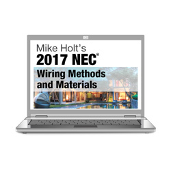 2017 NEC Wiring Methods Online Course - 17NC3OL