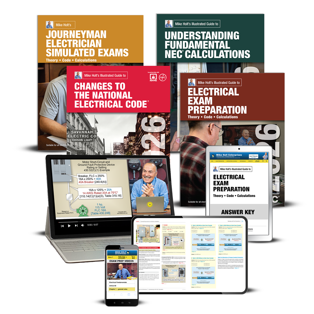 Electricians Exam Preparation Journeyman Intermediate Training Library with DVDs