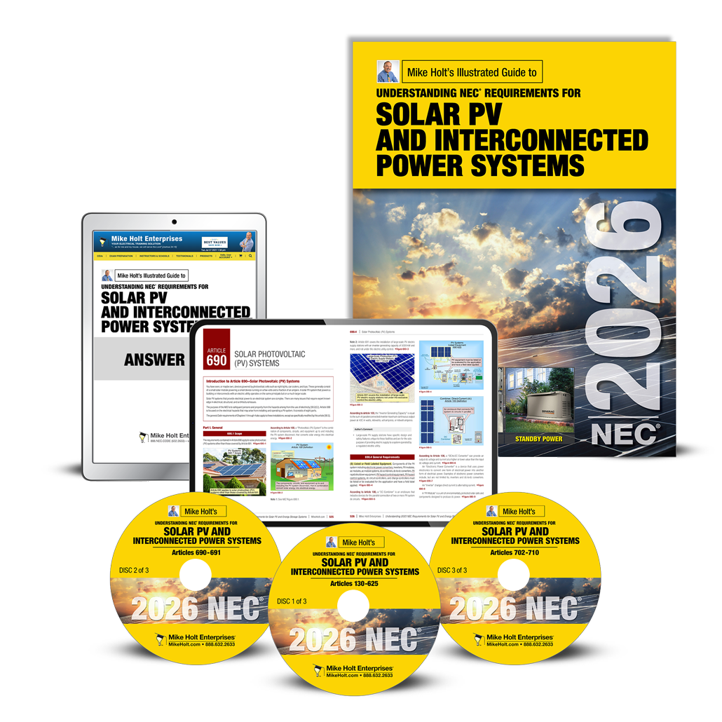2026 Solar Photovoltaic and Interconnected Power Systems DVD Program
