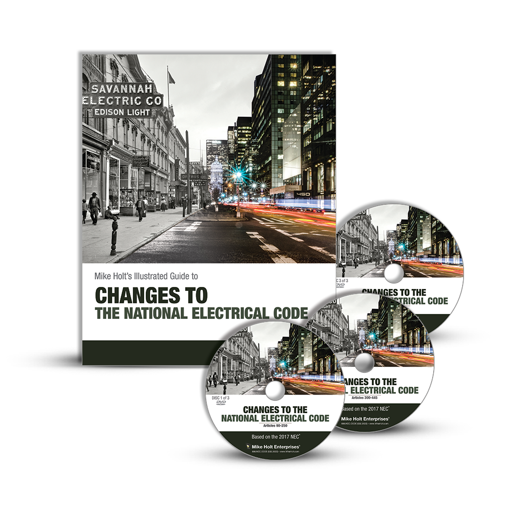 Changes to the National Electrical Code textbook DVDs 2017 NEC - 17CCDVD-large