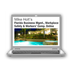 Florida Business Management Workplace Safety and Workers Compensation Online Course - BMWSWC2