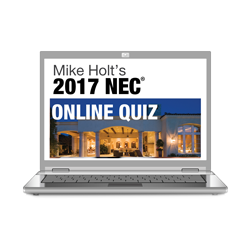 Mike Holt s 2017 Online Code Quiz - 17NECQUIZ