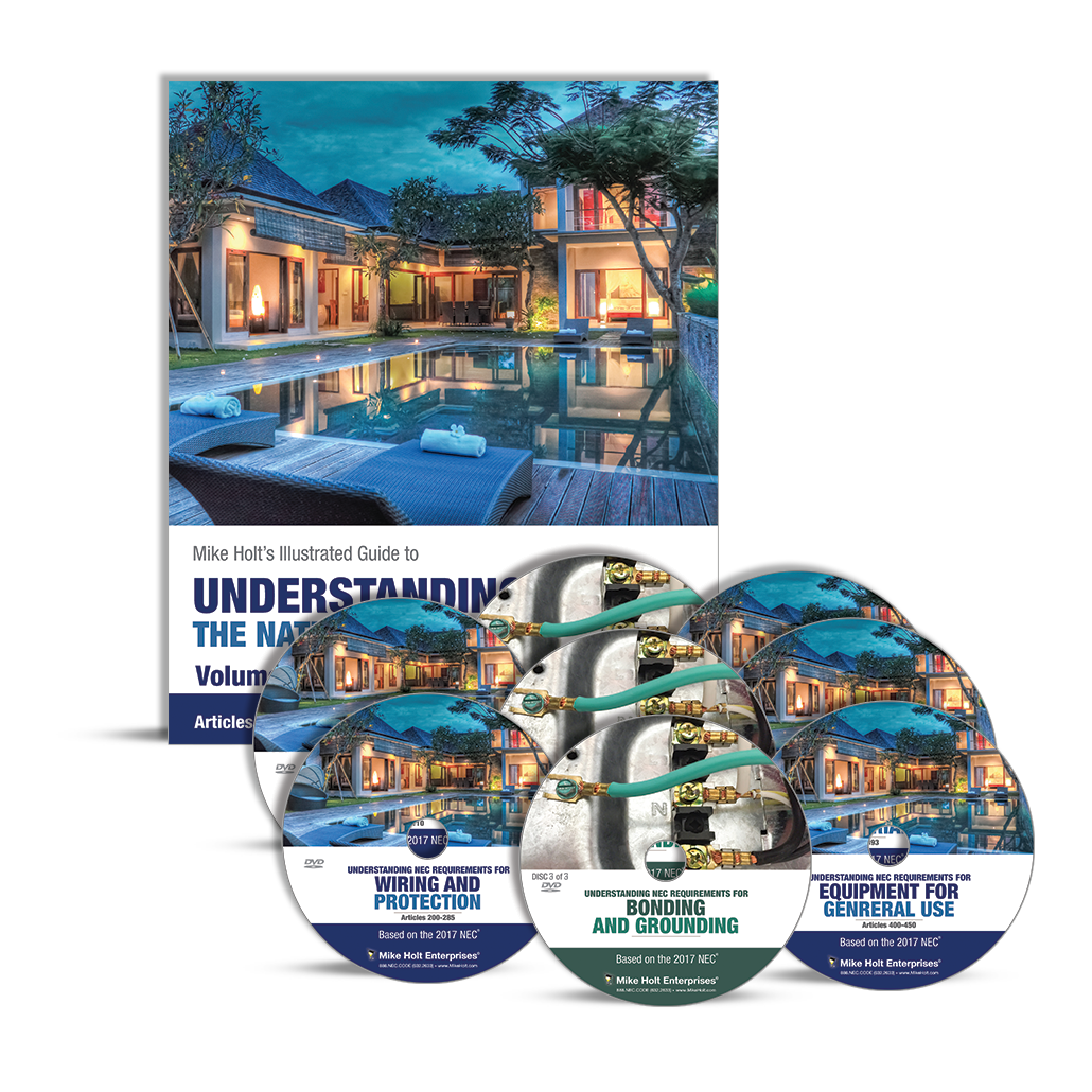 Understanding the NEC Vol 1 textbook DVDs 2017 NEC - 17UN1DVD-large