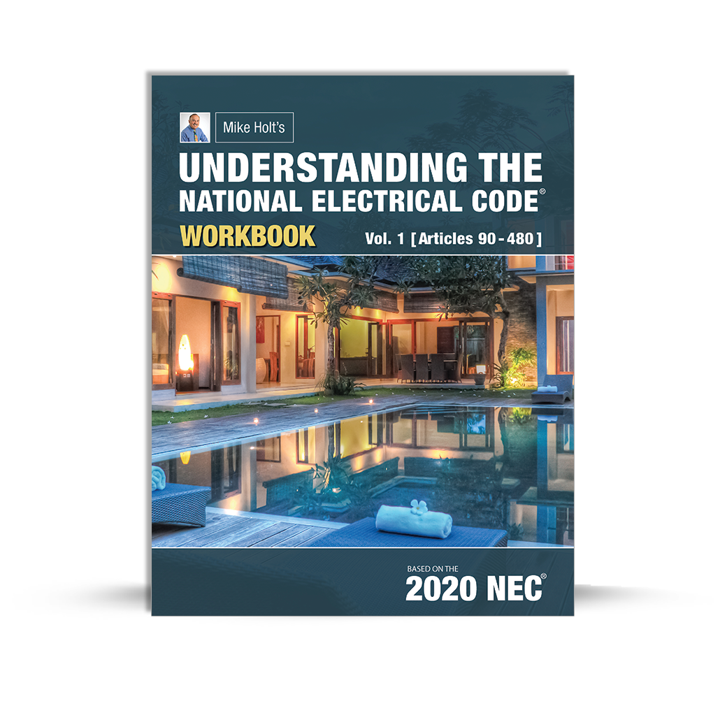 Understanding the National Electrical Code Vol 1 workbook 2020 NEC - 20UN1WB-large