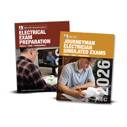 2026 Electrical Exam Preparation Book w/ Journeyman Practice Exam