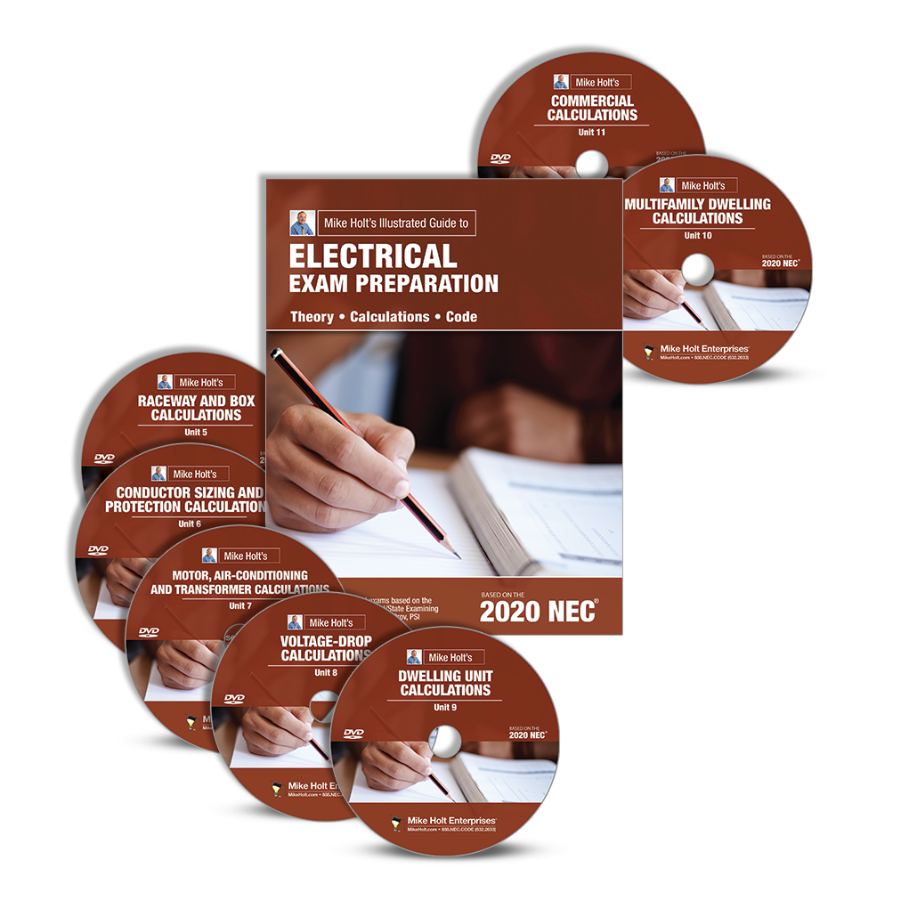 Electricians Eletrical Exam Preparation Training Library with DVDs