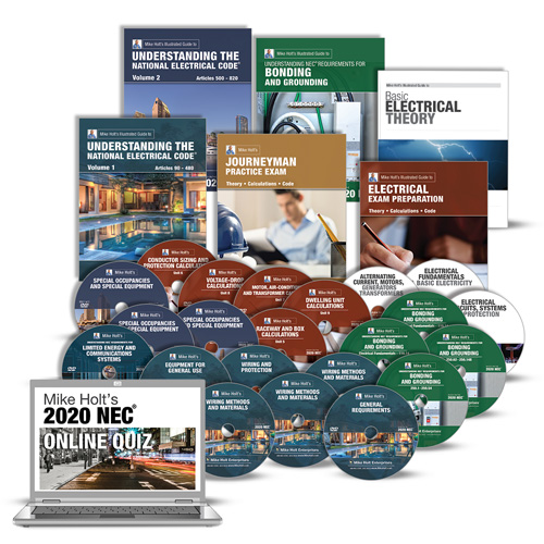 Electricians Exam Preparation Journeyman Comprehensive Library with DVDs