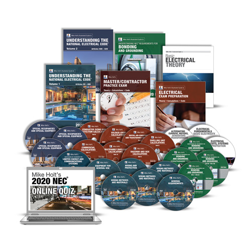 Electricians Exam Preparation Comprehensive Library with DVDs