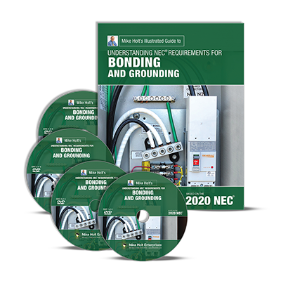 Electricians Grounding Vs Bonding Library with DVDs