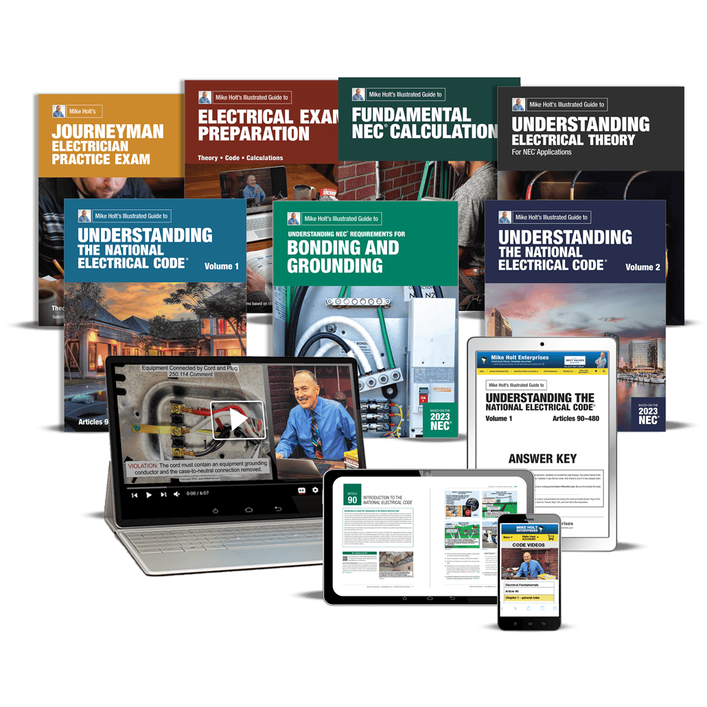 Electricians Exam Preparation Journeyman Comprehensive Library with DVDs