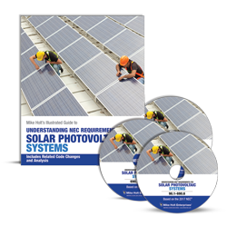 Solar Photovoltaic NEC textbook DVDs 2017 NEC - 17SOLDVD